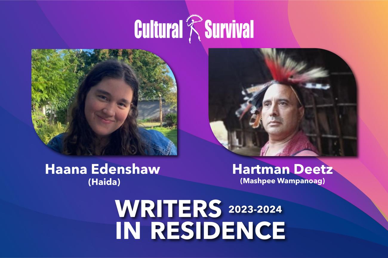 Meet Our 20232024 Writers in Residence Cultural Survival